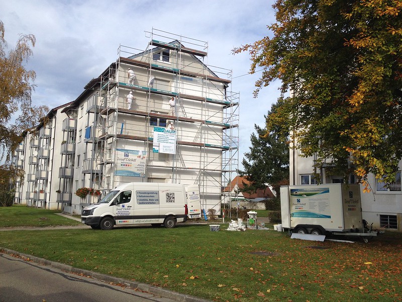 Fassadengestaltung, Maler Dichtl